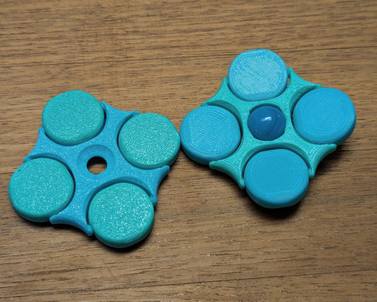LodeStones Fidget Pair: Carribean (3D printed PETG)
