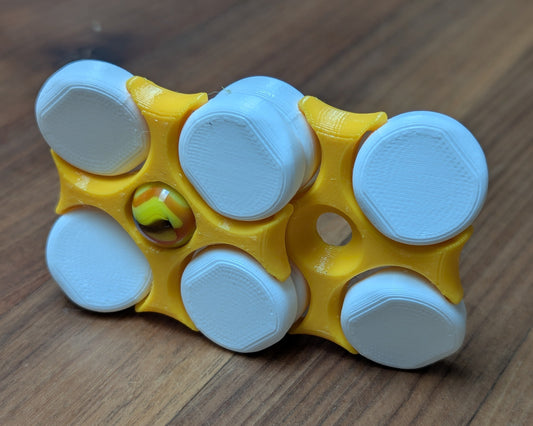 LodeStones Fidget Pair: Cobra (3D printed PETG)