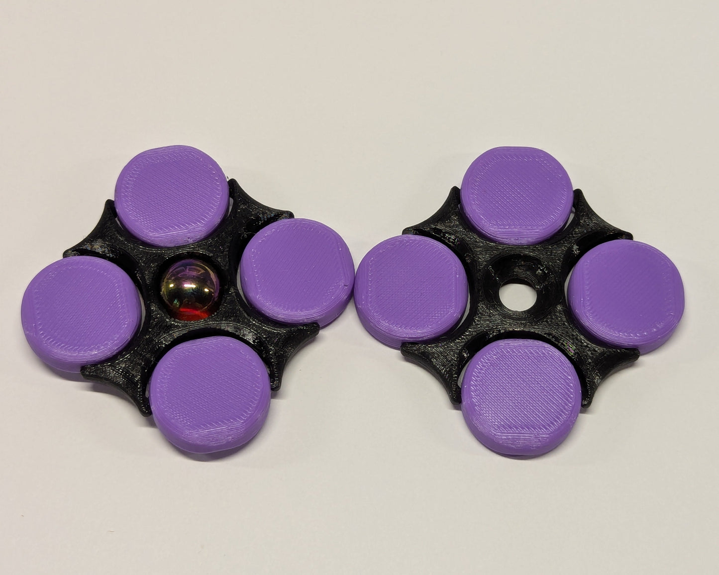 LodeStones Fidget Pair: Dark Fruit (3D printed PETG)