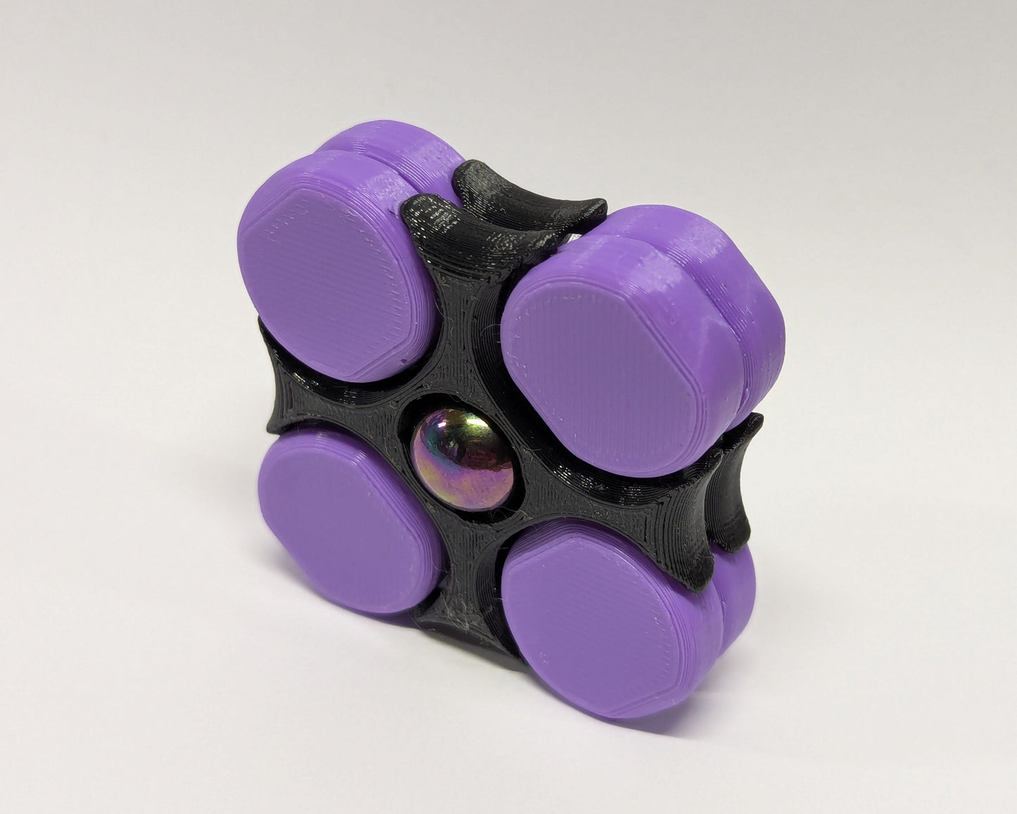 LodeStones Fidget Pair: Dark Fruit (3D printed PETG)