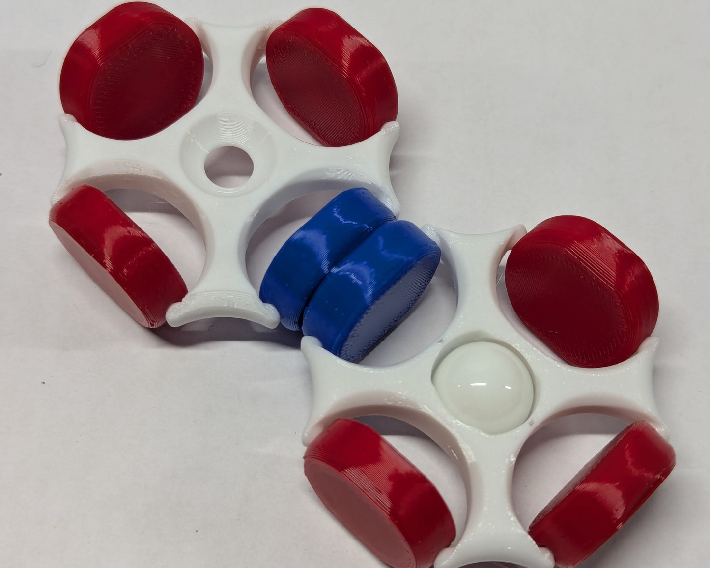 LodeStones:  Whorling magnetic fidgets (Solid/Split color variants!)