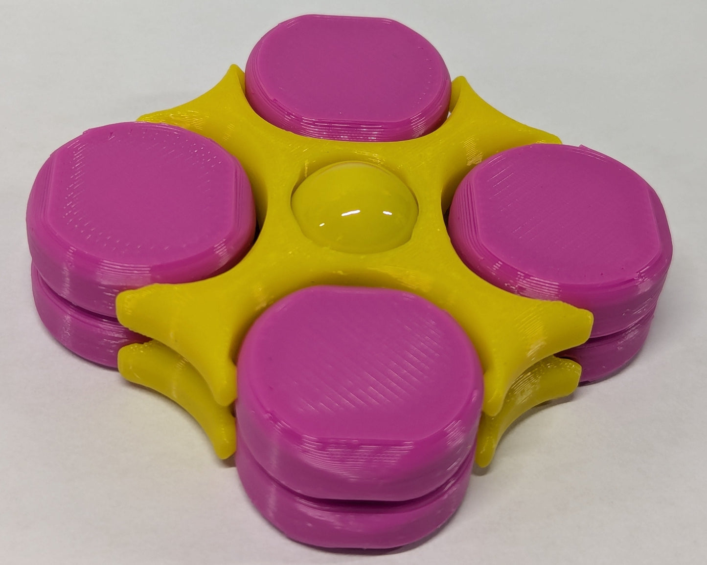 LodeStones:  Whorling magnetic fidgets (Solid/Split color variants!)
