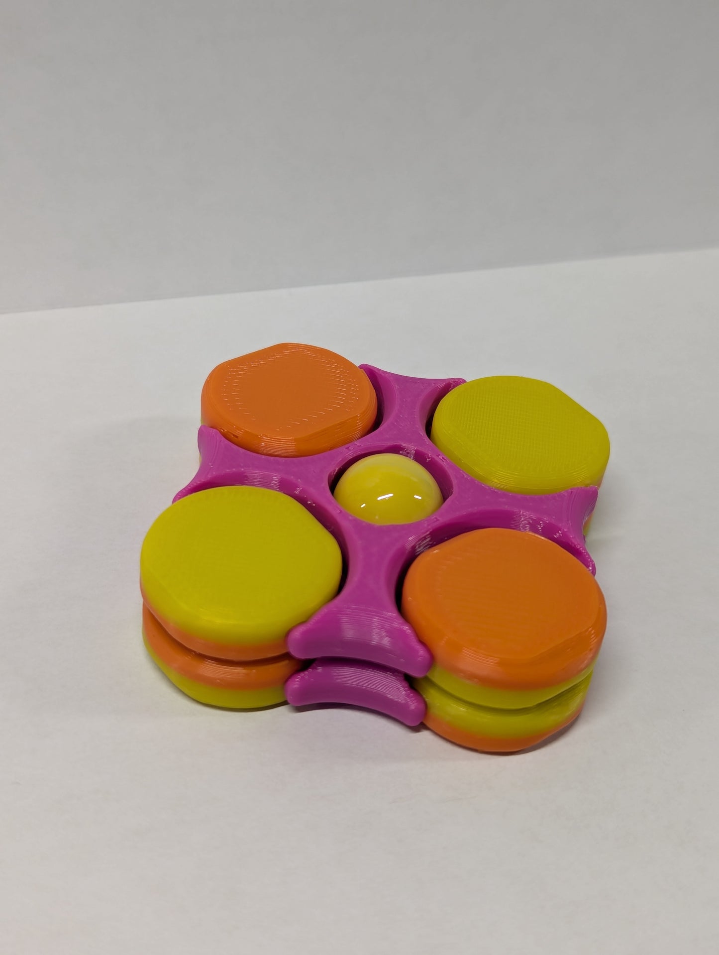 LodeStones:  Whorling magnetic fidgets (Solid/Split color variants!)